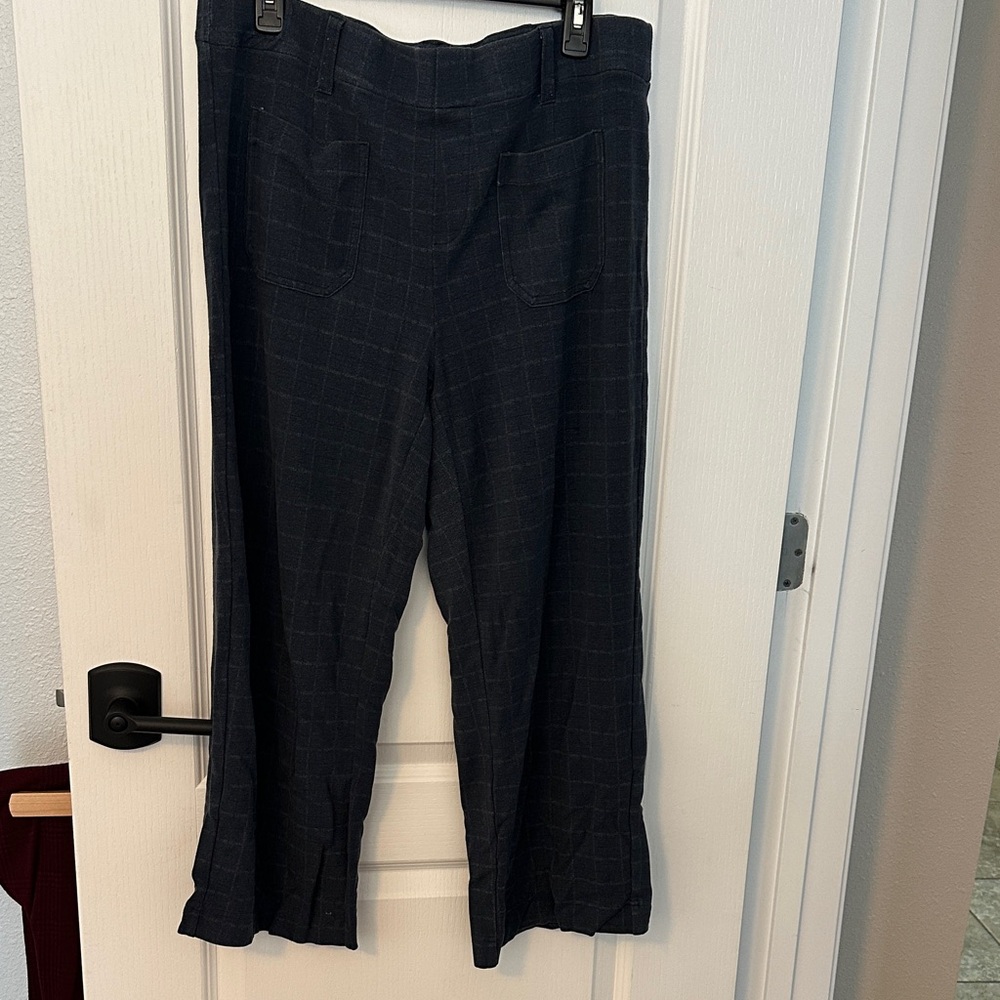 Blue/gray Checkered Pants